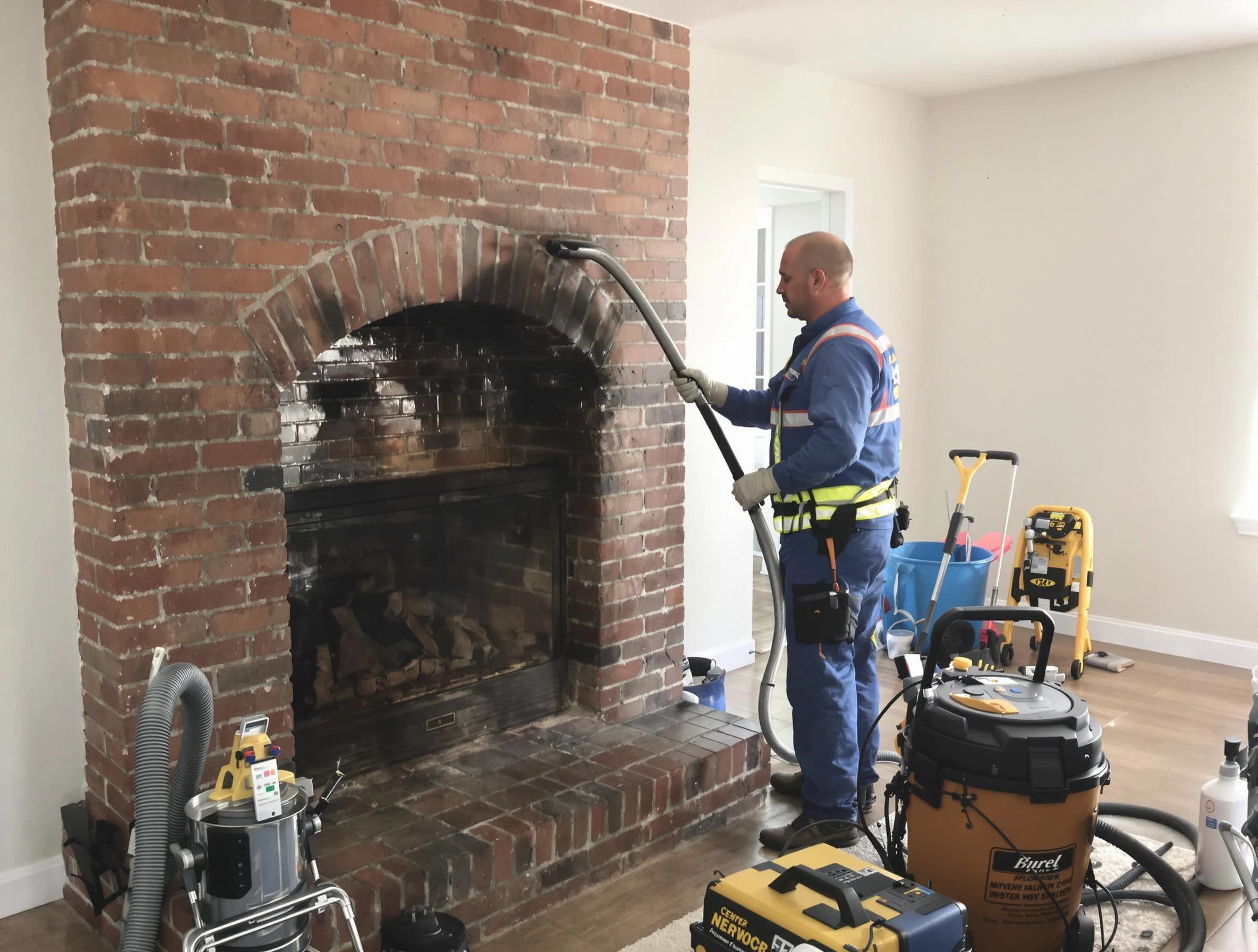 Loveland Chimney Sweep expert performing detailed chimney sweep in Loveland, CO
