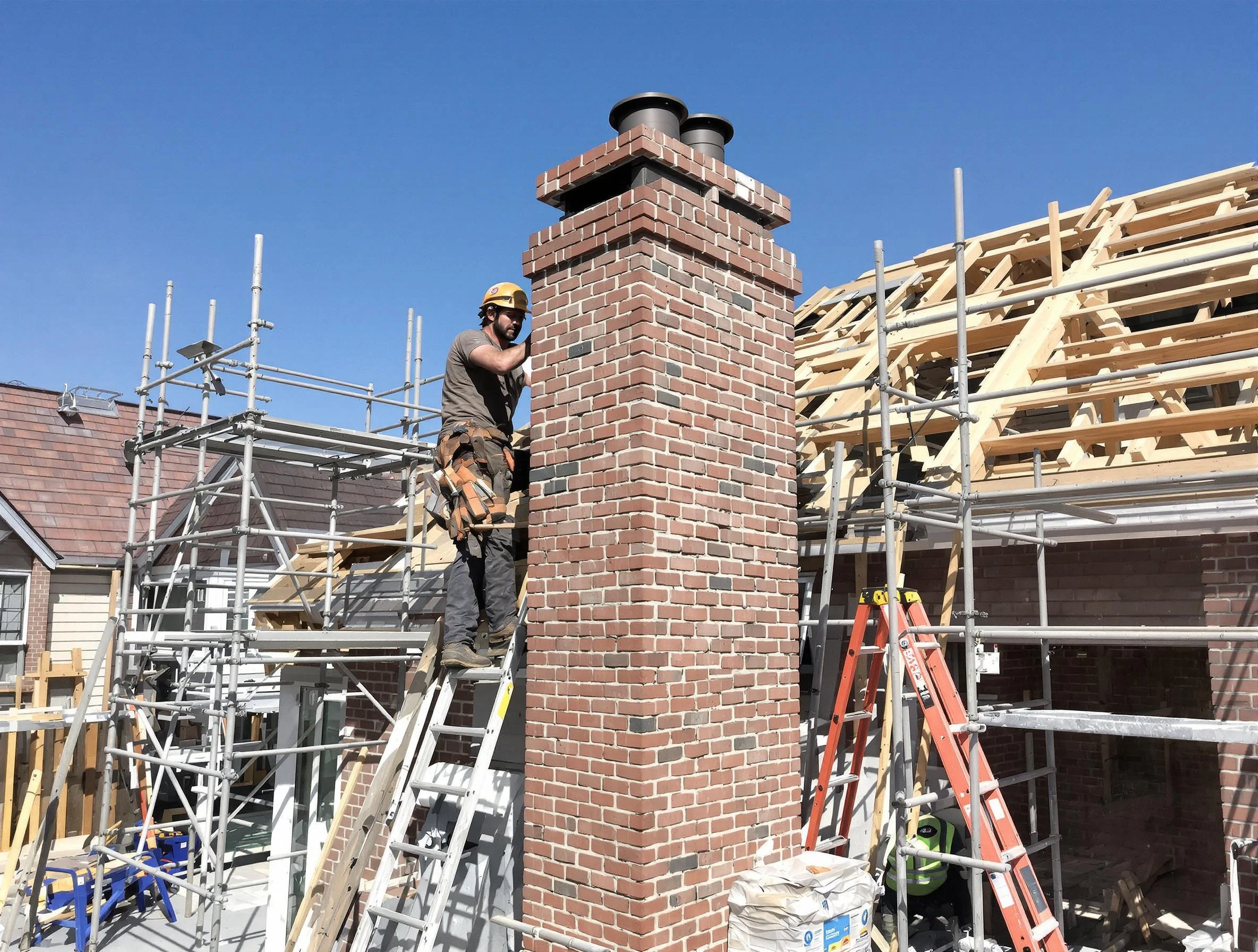 New chimney installation completed by Loveland Chimney Sweep in Loveland, CO