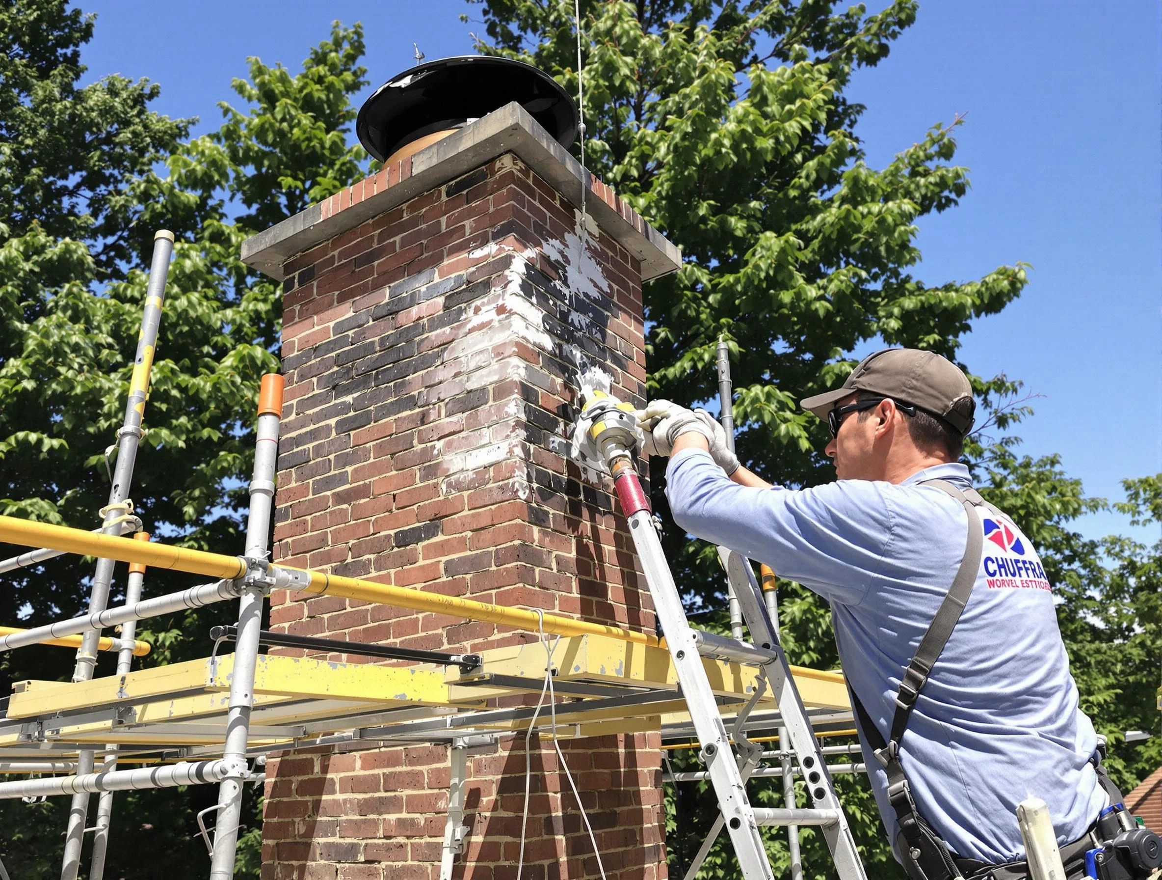Structural chimney repair by Loveland Chimney Sweep in Loveland, CO