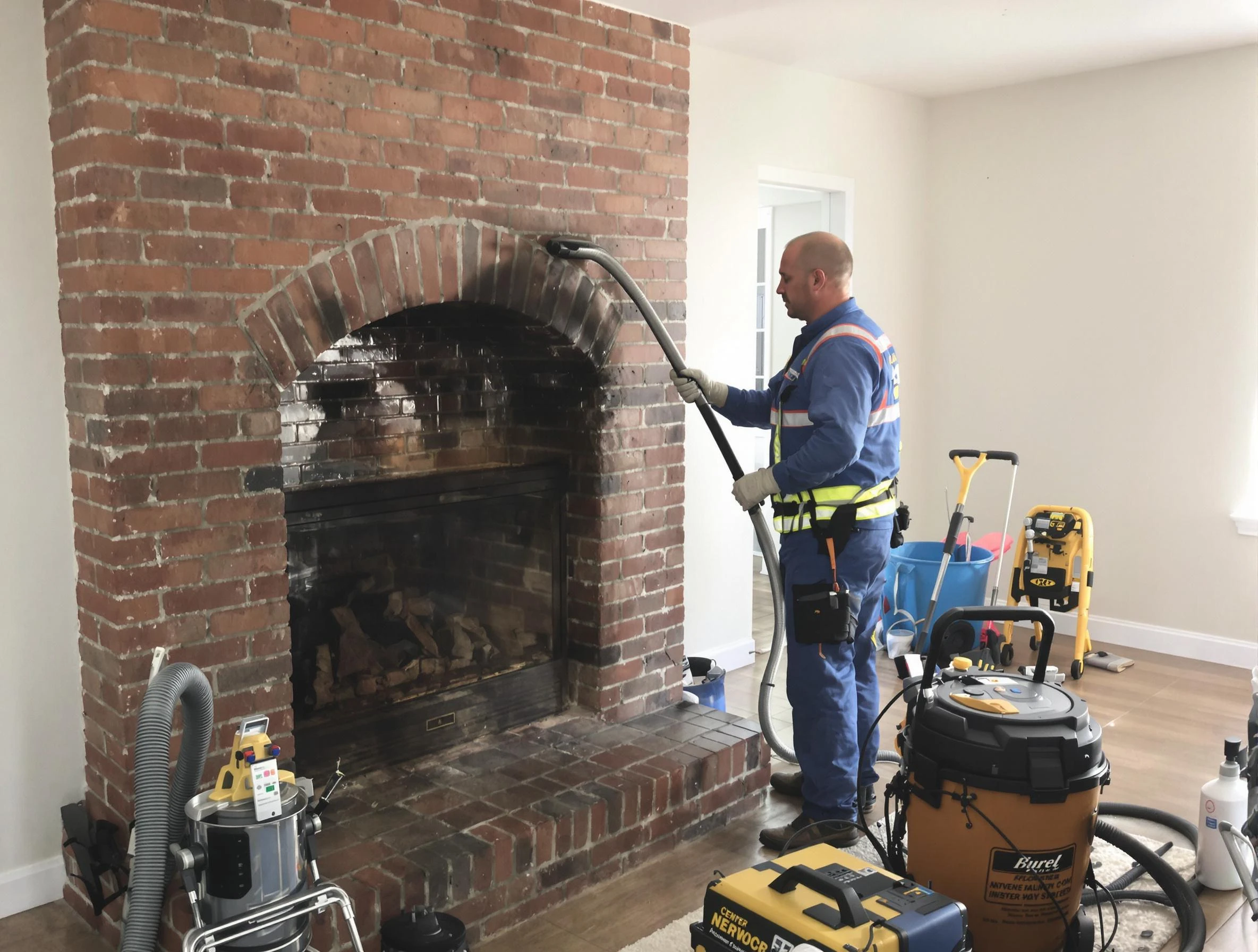 Loveland Chimney Sweep expert performing detailed chimney sweep in Loveland, CO